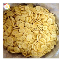 Chips de Plátano Premium, Dulces Naturales, Rebanadas Crujientes Listas para Comer, Refrigerio Saludable de Fruta para Venta al por Menor y Exportación al por Mayor