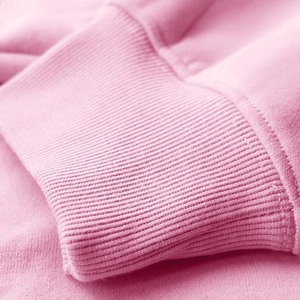 Sweat à capuche oversize en coton 100% tricoté respirant et à séchage rapide pour femmes, de haute qualité, décontracté pour l'hiver, logo personnalisé sur le devant - Product Image 6