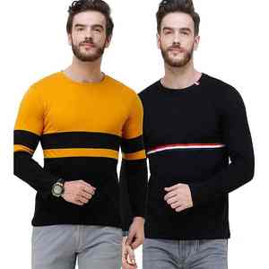 T-shirt de sport à manches longues en coton pour homme, sur mesure, élégant, pour la salle de sport, l'entraînement, le streetwear, haut décontracté, mots-clés optimisés - Product Image 4