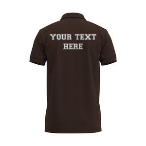 Camisetas Polo Casuales de Manga Corta para Hombre, Diseño Personalizado con Logotipo, Poliéster/Algodón de Alta Calidad, Secado Rápido - Product Image 3