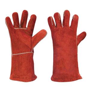 Guantes de soldadura de cuero resistentes de calidad superior Pantalla táctil y función antiimpacto Hecho en Pakistán - Product Image 1