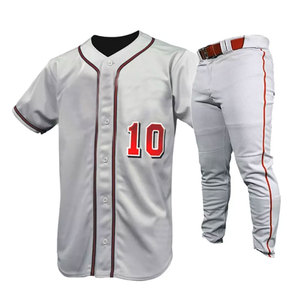 Maillots de baseball entièrement sublimés à la demande, séchage rapide, style streetwear, 100 % polyester, bretelles en X, grandes tailles pour adultes - Product Image 1