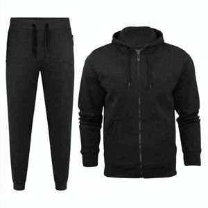 ชุดวอร์มมีฮู้ดและกางเกงขายาว2ชิ้นชุดออกกำลังกายและวิ่งออกกำลังกายโลโก้ออกแบบได้ตามต้องการ - Product Image 5