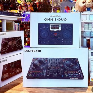 100% Neuf DJ DDJ-FLX10 4-decks avec FLX4 et FLX6-GT Contrôleur Serato DJ AlphaThetas OMNIS -DUO - Product Image 1