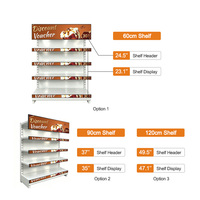 Écran LCD numérique de 23,1, 24,5, 35, 37, 47,1, 49 pouces pour bord de rayonnage, affichage publicitaire pour supermarché, écran allongé pour signalétique de vente au détail