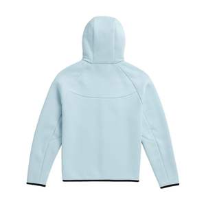 Veste à capuche zippée intégrale en polaire technique pour homme Bleu ciel Légère Chaude Vêtement de sport d'entraînement Vêtement de sport haut de gamme - Product Image 2