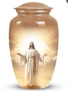 Urna moderna para mascotas grabada de seis lados Spaniel, urna de cremación de Metal decorativa, urna conmemorativa personalizada con precio al por mayor pulido - Product Image 5