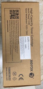 Para Xerox Workcentre 3333 3345 Cartucho de tóner Negro 106R03622 - Product Image 2