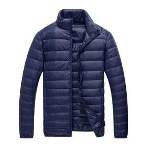 Men's <b>Lightweight</b> Coated Long Quilted Puffer <b>Jacket</b> <b>Waterproof</b> & Breathable <b>Packable</b> Street Style Customizable Design - Product Image 1