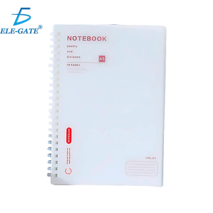 Quaderno A5 con Copertina Rigida, Rilegatura Termica, 100 Fogli Bianchi, Copertina in PP - Product Image 1