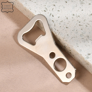 Abrebotellas plano simple de acero inoxidable 304 suministrado por el fabricante con abrebotellas de cerveza de metal con asa - Product Image 4