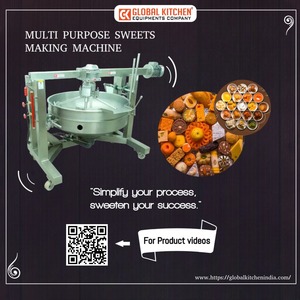 Máquina para hacer dulces de 200 litros para Rasgulla Gulab Jamun Modak Kueh Mochi Puto Banh Bao Ngot Zongzi y fabricante internacional de dulces - Product Image 4