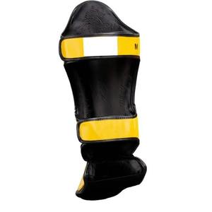 <b>Mma</b> Kick Boxing Pu Leather <b>Shin</b> <b>Guards</b> Custom Thai <b>Shin</b> Instep <b>Guards</b> Training Shinguard Muay Thai Protective Gear - Product Image 3