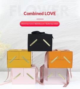 <span class=keywords><strong>Caja</strong></span> de Regalo de Flores en Forma de Corazón de Diseño Nuevo y Lujoso, <span class=keywords><strong>Caja</strong></span> de Flores Rígida y Duradera para el Día de San Valentín <span class=keywords><strong>con</strong></span> Inserto de Espuma, Te Amo - Product Image 6