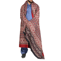 Gros Pur 100% cachemire Cachemire de Châle bleu imprimé écharpe pour hommes doux impression Personnalisée multi couleur d'hiver Hommes Cachemire