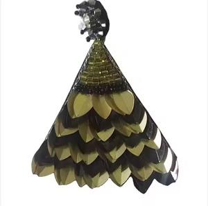 ต่างหูลูกปัดเมล็ดแก้วสำหรับผู้หญิงดีไซน์เป็นเอกลักษณ์ - Product Image 1