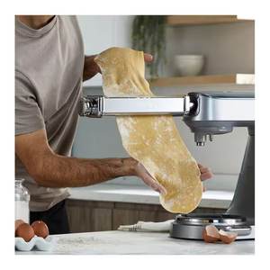 Prensa Planetaria para Masa Kenwood Modelo 0777120, Herramientas Metálicas para Pasta, Incluye Laminadora de Masa XL AW20011038 con Acabado Cromado - Product Image 3