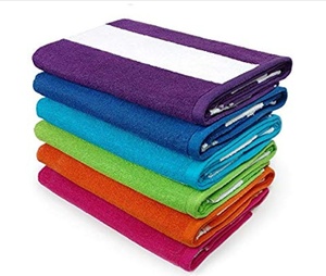 Extra Large Thickness Cotton <b>Stripe</b> Beach <b>Towel</b> Custom Ring Spun <b>Stripes</b> Beach <b>Towel</b> Yarn Dyed Bulk Supply Fine Beach <b>Towel</b> - Product Image 1