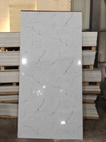 Panneau mural 3D en PVC à motif floral géométrique moderne, effet marbre, écologique, auto-adhésif, ignifuge, imperméable, pour salle de bain et cuisine