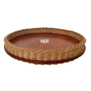 Producto de Venta caliente forma personalizada dulce o comida bandeja para servir vajilla decoración chapado en oro bandeja de Metal para servir - Product Image 4