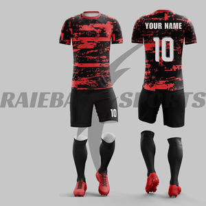 Tenues de football personnalisées 2025 imprimées par sublimation – Qualité supérieure, anti-UV, respirantes – Ensembles maillots et shorts pour équipes de football - Product Image 3