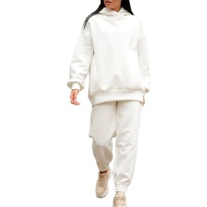 Dropshipping, lo más nuevo de otoño, ropa de calle informal para mujer, conjunto de manga larga, Sudadera con capucha de talla grande, exportación desde el proveedor de BD - Product Image 5