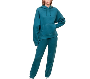 Sudadera con Capucha de Invierno para Mujer Más Vendida, Sudadera con Capucha Personalizada con Bolsillo y Hombros Caídos, 100% Algodón, Logotipo Personalizado, Alta Calidad - Product Image 6