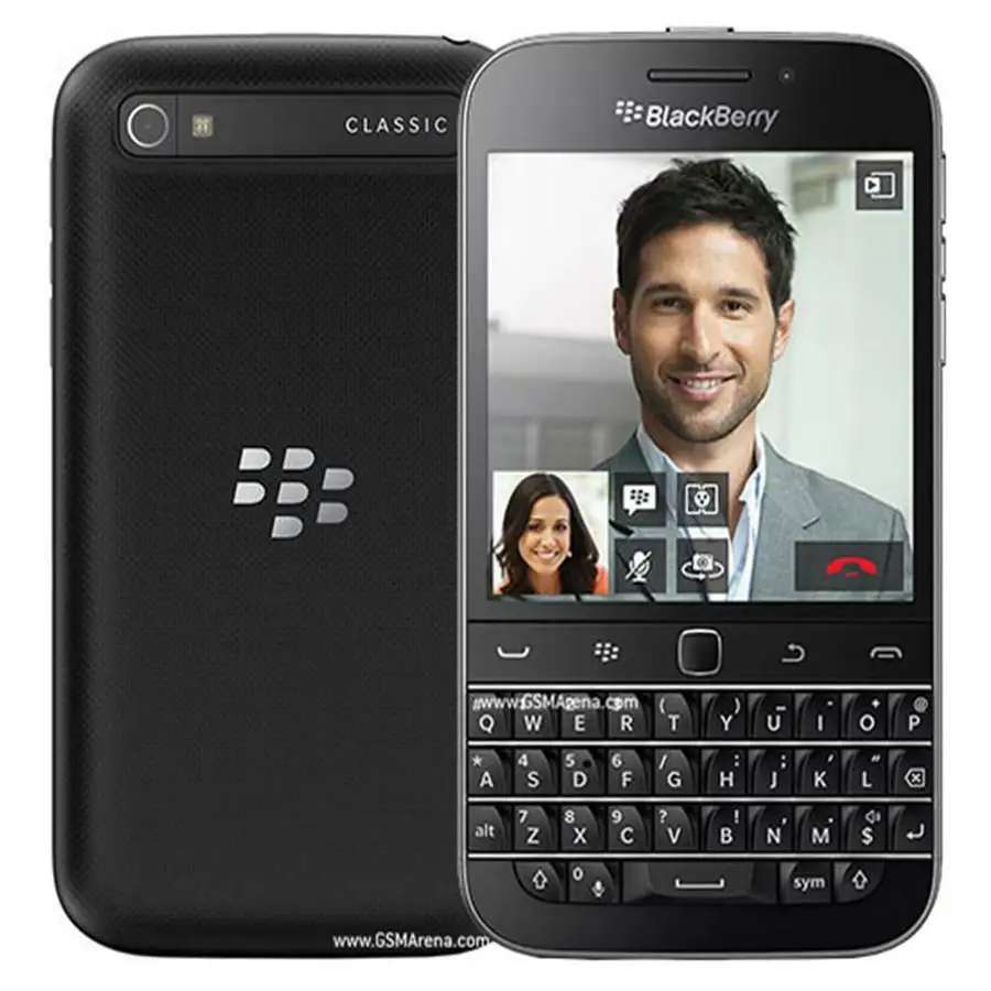 BlackBerry Classic Q20, teléfono inteligente con teclado GSM 4G LTE desbloqueado de 16GB a la