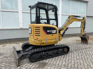CAT 302.7D Mini <b>Excavator</b> Compact Crawler Digger Enclosed Cab Small Excavation <b>Machine</b> for Construction for sale - Product Image 4