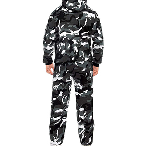 ชุดวอร์มผ้าฝ้าย100% สำหรับผู้ชายชุดวิ่งจ๊อกกิ้งกลางแจ้งน้ำหนักเบากำหนดโลโก้ได้เอง2025 - Product Image 3