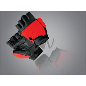 Guantes de Ciclismo de Medio Dedo de Cuero, Transpirables y Ecológicos para Deportes al Aire Libre - Product Image 2