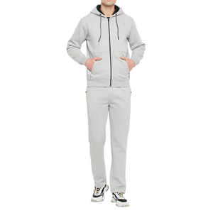 Survêtement d'entraînement pour homme, personnalisé, 100% coton respirant, anti-UV, à capuche, pour l'automne/hiver, pour adultes, pour le jogging - Product Image 5