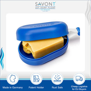 Jabonera magnética de tamaño compacto tipo ventosa para viajeros/jaboneras sin jabonera de plástico PP hecha a precio mayorista - Product Image 3