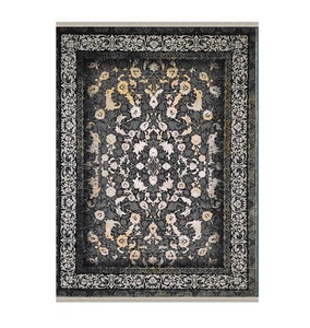 Nostalgie Collection 1200 Carreaux de tapis d'élégance vintage lavables de haute qualité en roseaux de couleur fumée Code 413301 - Product Image 2