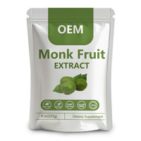 Extrait de Fruit du Moine Classique Naturel Sans Sucre, Édulcorant de Fruit du Moine, Substitut de Sucre pour la Pâtisserie, Édulcorant au Fruit du Moine