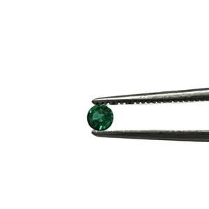 Lot d'émeraudes zambiennes naturelles calibrées de qualité supérieure AAA+, forme ronde de 3 mm, couleur vert vif, certifiées IGI, Sadiya International - Product Image 1