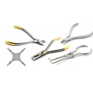 Alicates Manuales de Acero Inoxidable para Doblar Alambres de Ortodoncia, Juego de Instrumentos para Remover y Colocar Brackets Dentales - Product Image 3