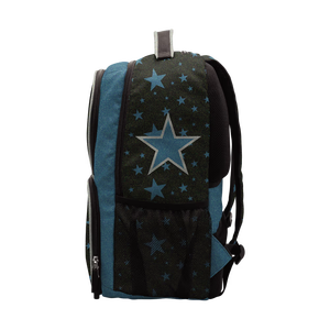 Mochila de animadora duradera con acabado brillante, bolsillos de organización de zona de zapatos separados y costuras fuertes para uso en gimnasio y viajes - Product Image 4