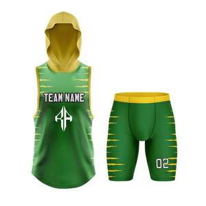 Uniforme de Fútbol Americano 7v7 2025, Alta Calidad, Cuello con Capucha, Spandex/Poliéster, Todas las Temporadas, Color Personalizado, RIVIAN ATLANTIC - Product Image 1