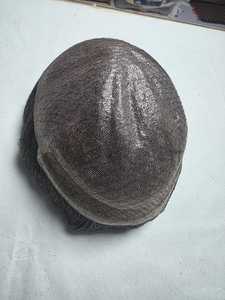 Bangladesh Taz Hair 100% Densité Remy Grade Perruque de toupet pour hommes avec base de peau Styles indiens crépus droits et vagues profondes - Product Image 4