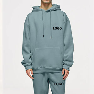 Vente en gros de survêtements délavés à l'acide 100% coton fabriqués sur mesure en grande quantité dernière conception pour hommes avec logo personnalisé survêtement OEM - Product Image 3