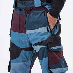 Pantalones de Esquí Casuales para Hombre, Corte Recto, Transpirables, Ligeros, Duraderos, de Poliéster/Nailon, para Clima Frío, Nieve, Aventura, Invierno - Product Image 3