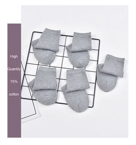 Calcetines deportivos tobilleros con logotipo personalizado directo de fábrica, calcetines transpirables de algodón transparente para hombres, Yoga, senderismo, diseño personalizado, calcetines atléticos de secado rápido - Product Image 4