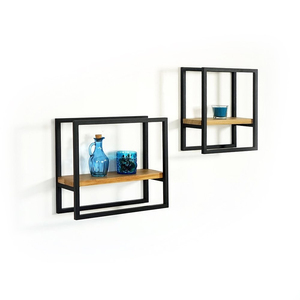 Estantería pequeña para exhibir estanterías, armarios modernos para sala de estar con muebles de madera maciza y estantería para libros para decoración del hogar - Product Image 1