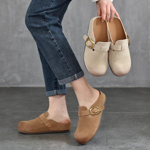 Sandalias de Cuero para Hombre con Adornos de Diamantes de Imitación, Transpirables, para Interiores, Sandalias de Verano Casuales para Interiores y Exteriores - Product Image 3