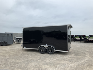 7x16 Enclosed Cargo <b>Trailer</b> 7000lbs Tandem Axle <b>Box</b> <b>Trailer</b> 84in Interior Height Steel Tandem Axle <b>Box</b> <b>Trailer</b> 84in Interior - Product Image 4
