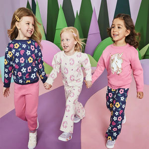 Good Quality Mid <b>Waist</b> Running Track Pants Pink Color Outdoor <b>Elastic</b> Wasteland Plain Sports Toddler <b>Trousers</b> With Pocket - Product Image 6