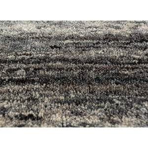 Alfombra Contour Green Clásica a Rayas de Lana y Viscosa Tejida a Mano de 10 mm, Rectángulo Grande para Sala de Estar, Pasillo, para Adolescentes - Hwv-51027 - Product Image 3