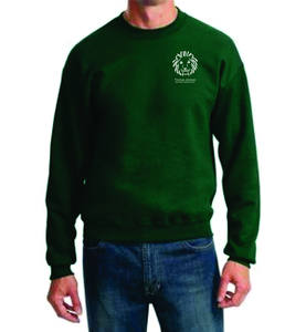 Sudadera de cuello redondo con logotipo personalizado, diseño sólido de talla grande - Product Image 5
