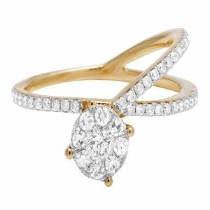 Excellent Quality Zircon Twist <b>Ring</b> in Silver IGI Certified Rhodium Plated Luxury <b>for</b> Romantic <b>Couples</b> Gifts or <b>Matching</b> Set - Product Image 2